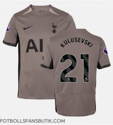 Tottenham Hotspur Dejan Kulusevski #21 Replika Tredje Tröja 2023-24 Kortärmad